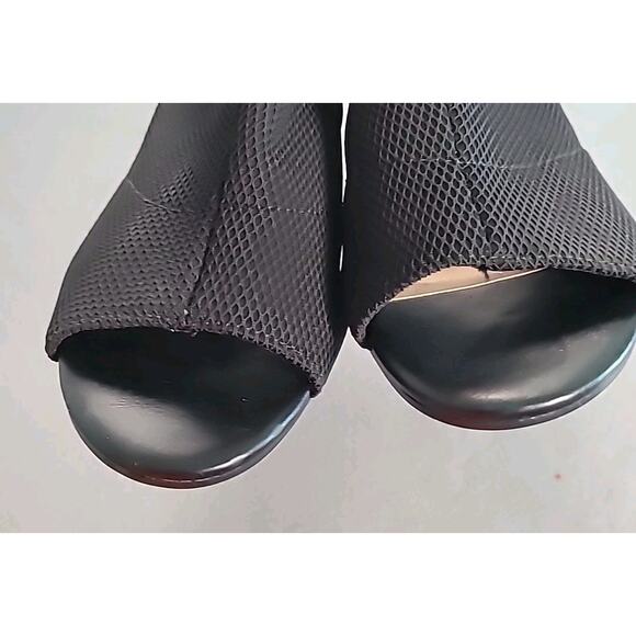 Impo Nurelle Black Fabric Slingback Heels Size 8M Women’s GUC - Picture 3 of 8